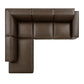 Restore 4-Piece Vegan Leather Modular L-Shaped Sofa by Modway EEI-7432