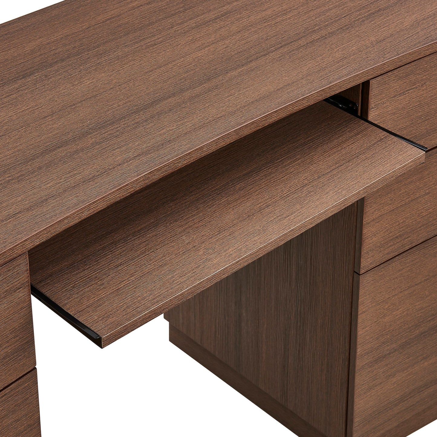 Mirae 55" 6-Drawer Curved Office Desk by Modway EEI-7436