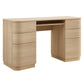 Mirae 55" 6-Drawer Curved Office Desk by Modway EEI-7436