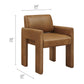 Daven Vegan Leather Dining Armchair by Modway EEI-7443