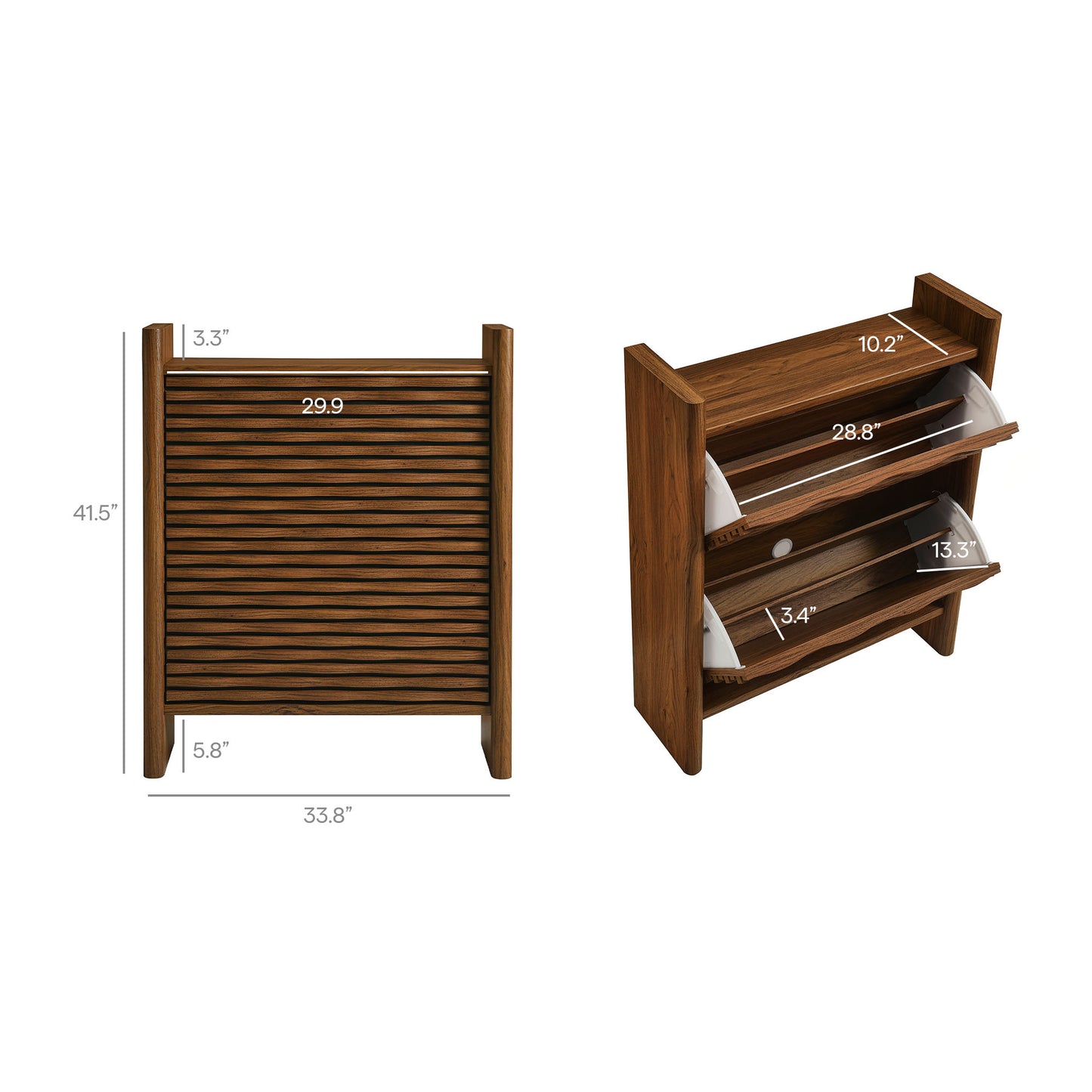 Emric Wave Shoe Cabinet by Modway EEI-7447