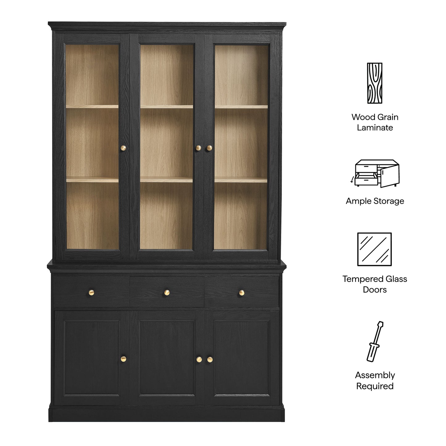 Amara 79 Inch Large Storage Display Cabinet by Modway EEI-7449