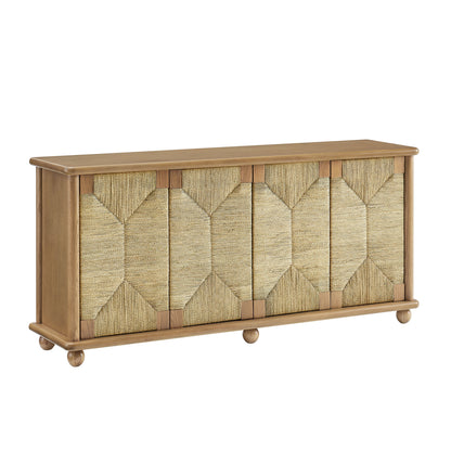 Marola 71 Inch Oak Wood Seagrass Sideboard by Modway EEI-7451