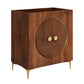 Vernon 30" Fluted Wood Vanity Cabinet Without Sink by Modway EEI-7453