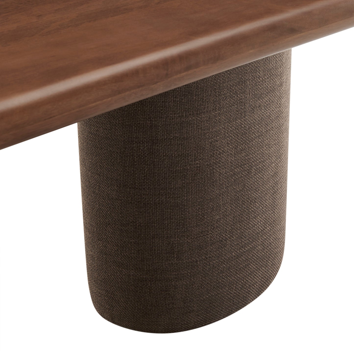 Enric 84 Inch Mango Wood Oval Dining Table by Modway EEI-7458