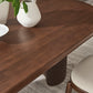 Enric 84 Inch Mango Wood Oval Dining Table by Modway EEI-7458