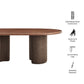 Enric 84 Inch Mango Wood Oval Dining Table by Modway EEI-7458