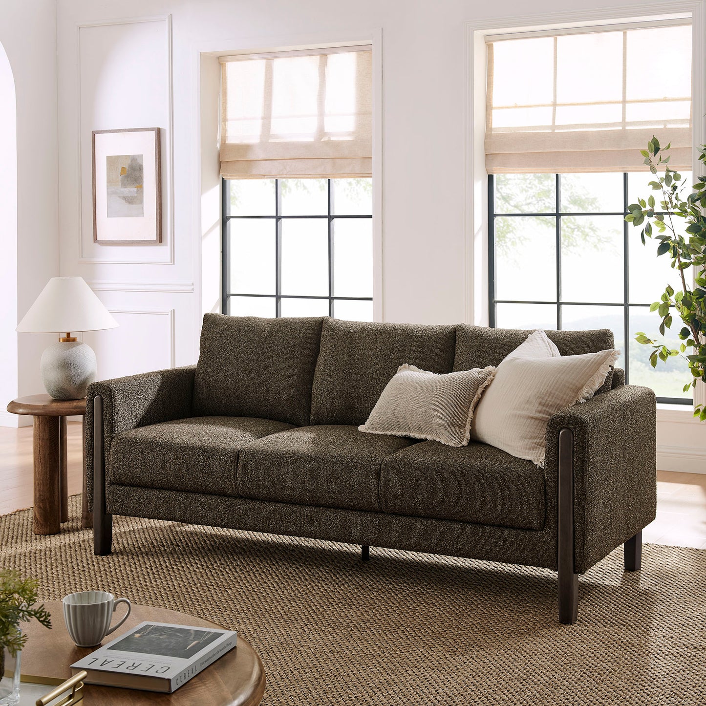 Hawken Boucle Fabric Sofa by Modway EEI-7461 FredCo