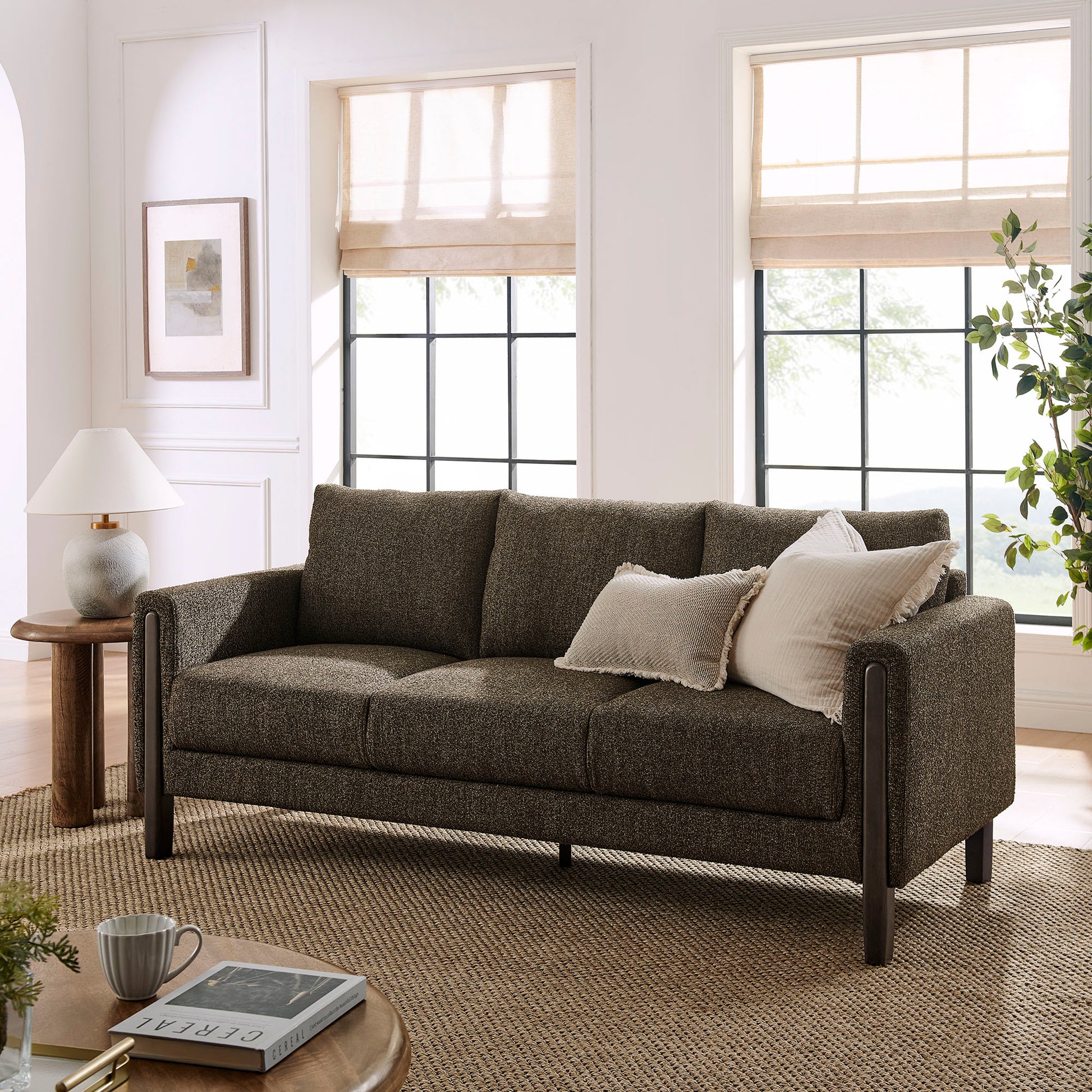 Hawken Boucle Fabric Sofa by Modway EEI-7461 FredCo