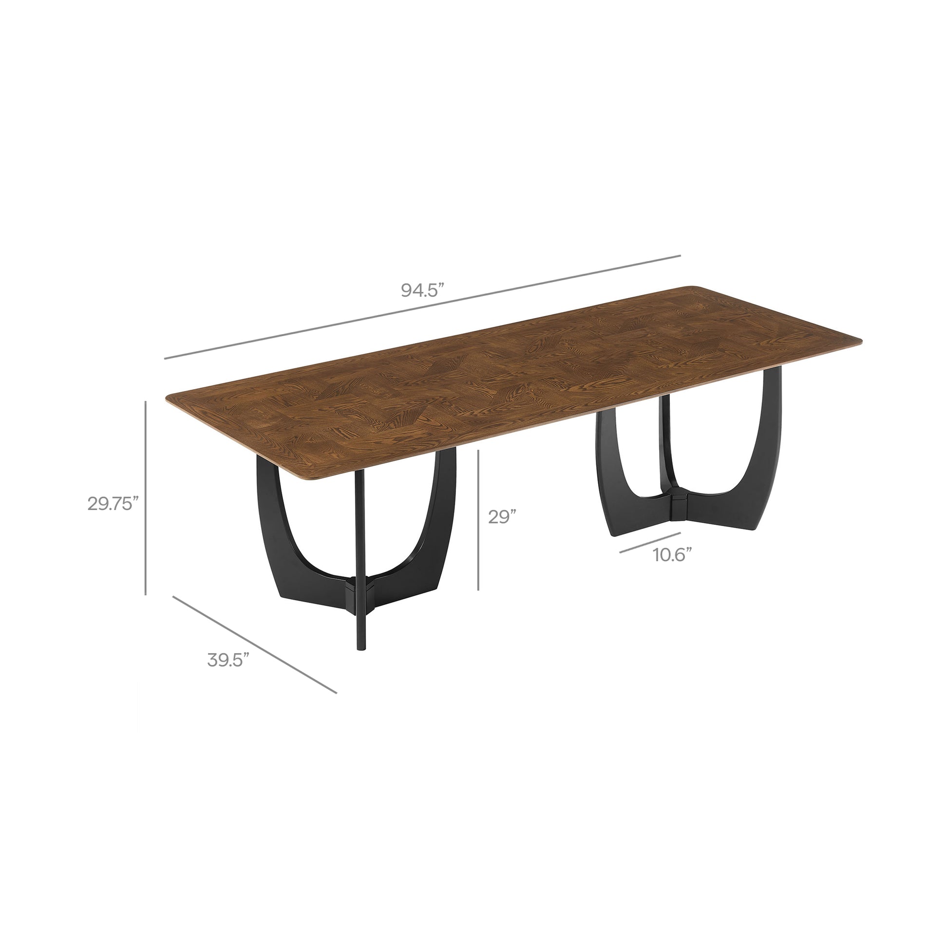 Wrenly 94” Dining Table by Modway EEI-7462 FredCo