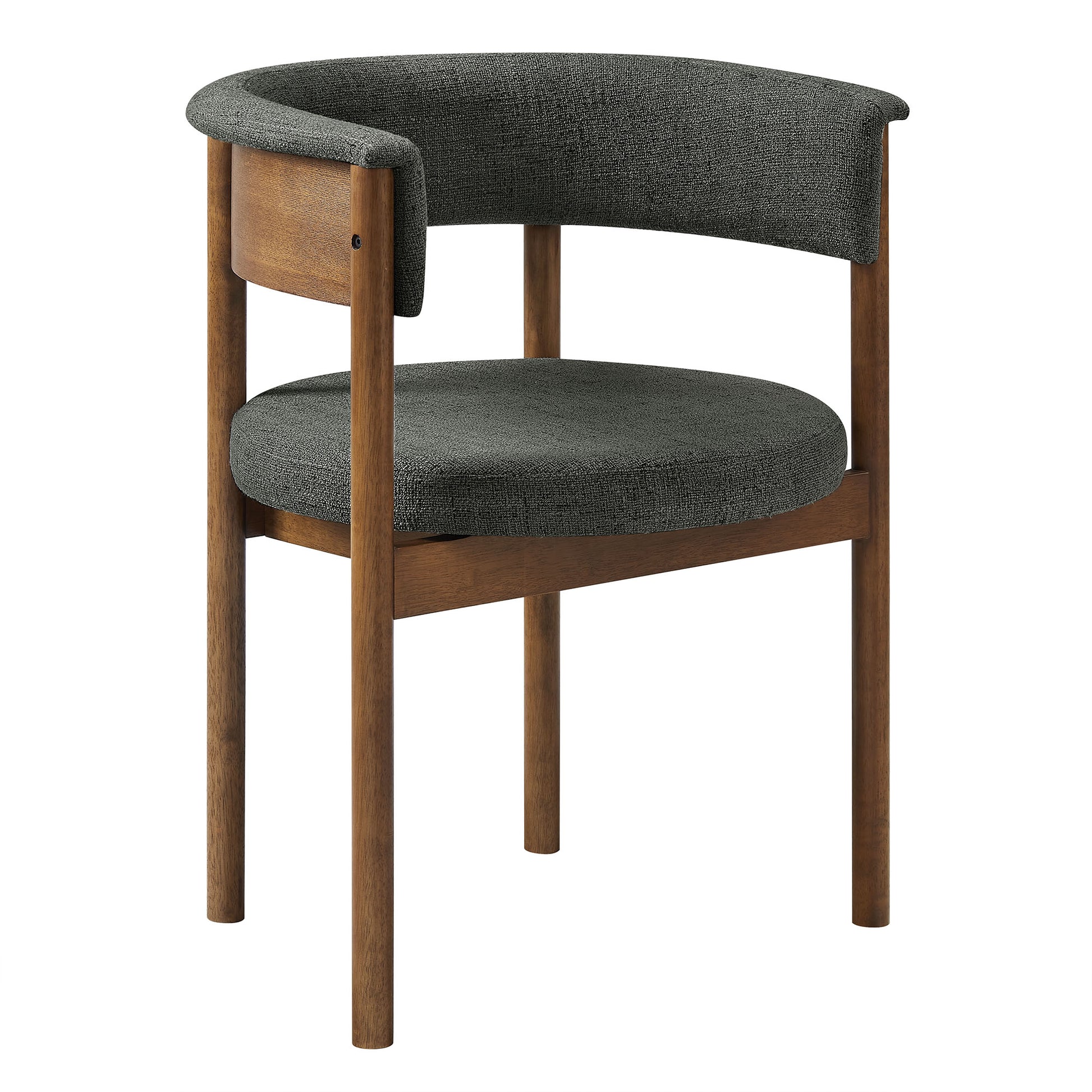 Clea Curved Upholstered Dining Chairs Set Of 2 by Modway EEI-7467 FredCo