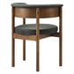 Clea Curved Upholstered Dining Chairs Set Of 2 by Modway EEI-7467 FredCo