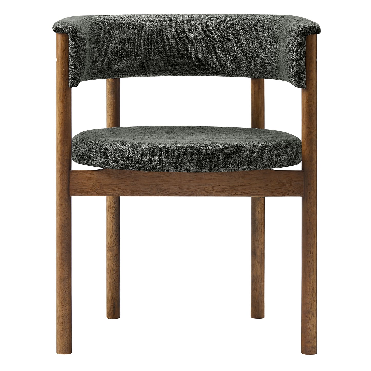 Clea Curved Upholstered Dining Chairs Set Of 2 by Modway EEI-7467 FredCo