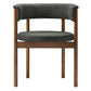 Clea Curved Upholstered Dining Chairs Set Of 2 by Modway EEI-7467 FredCo