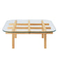 Isby 35 Inch Tempered Glass Coffee Table by Modway EEI-7468 FredCo