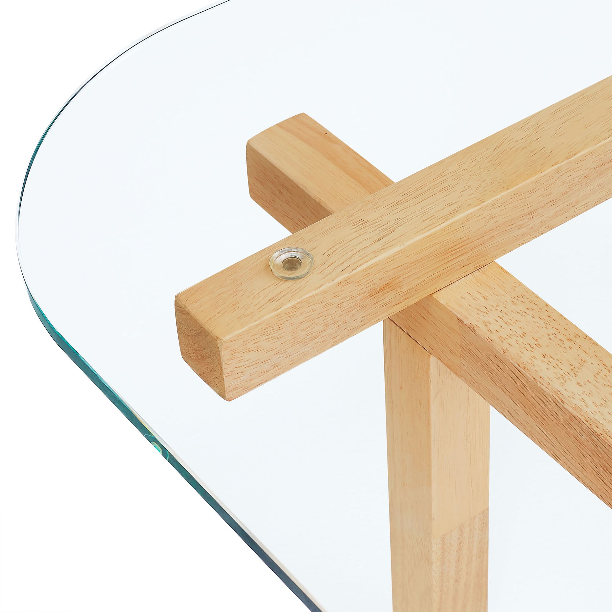 Isby 35 Inch Tempered Glass Coffee Table by Modway EEI-7468 FredCo