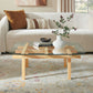 Isby 35 Inch Tempered Glass Coffee Table by Modway EEI-7468 FredCo