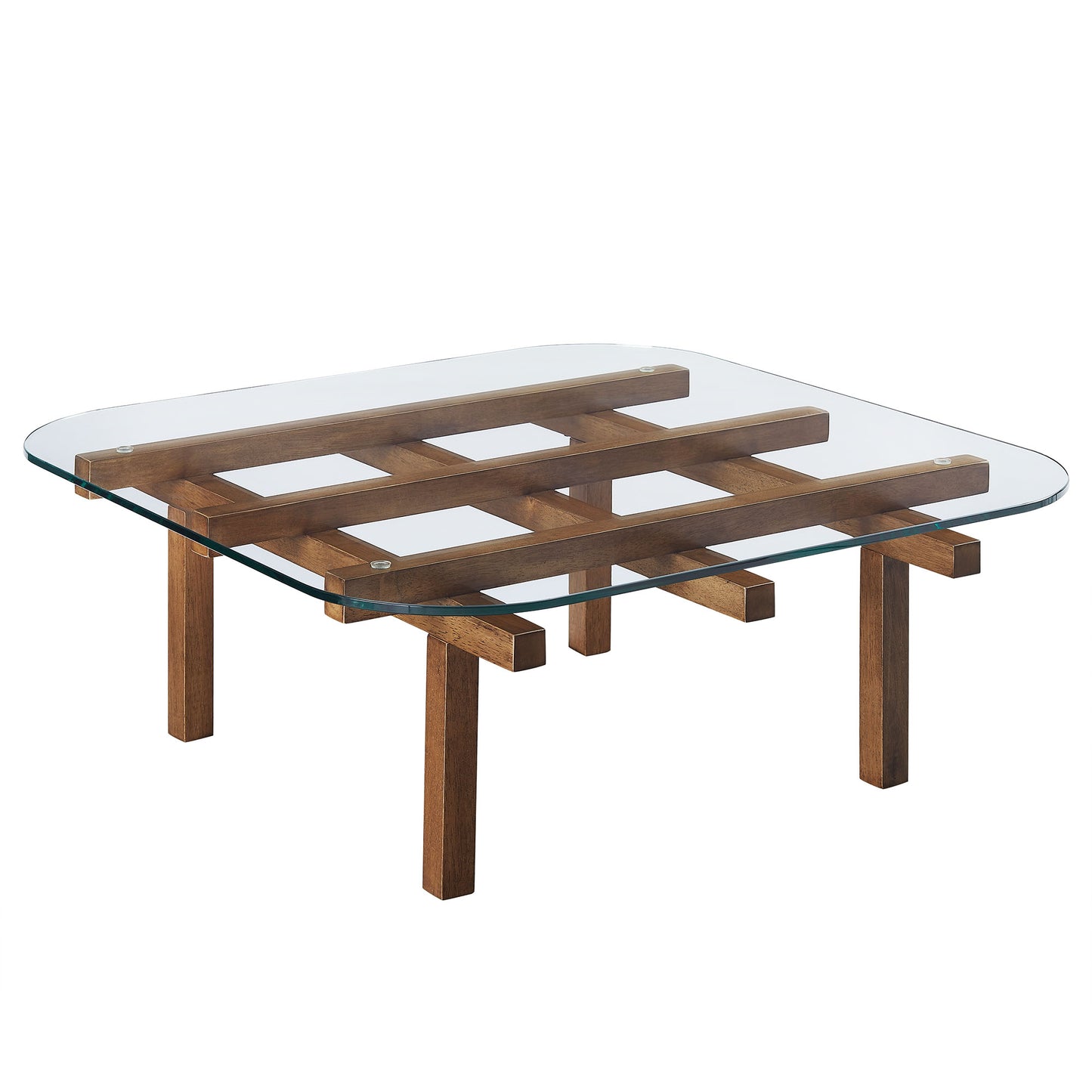 Isby 35 Inch Tempered Glass Coffee Table by Modway EEI-7468 FredCo