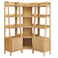 Bixby 3-piece Corner Bookshelf Set with Narrow Bookshelves by Modway EEI-7470