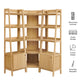 Bixby 3-piece Corner Bookshelf Set with Narrow Bookshelves by Modway EEI-7470