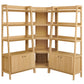 Bixby 3-Piece Corner Bookshelf Set with Wide Bookshelves by Modway EEI-7471