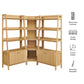 Bixby 3-Piece Corner Bookshelf Set with Wide Bookshelves by Modway EEI-7471