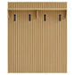 Render Fluted Coat Rack Panel With Shelf by Modway EEI-7472