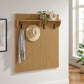 Render Fluted Coat Rack Panel With Shelf by Modway EEI-7472