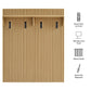 Render Fluted Coat Rack Panel With Shelf by Modway EEI-7472