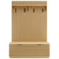 Render Fluted 3-in-1 Hall Tree With Storage Bench and Coat Rack by Modway EEI-7473