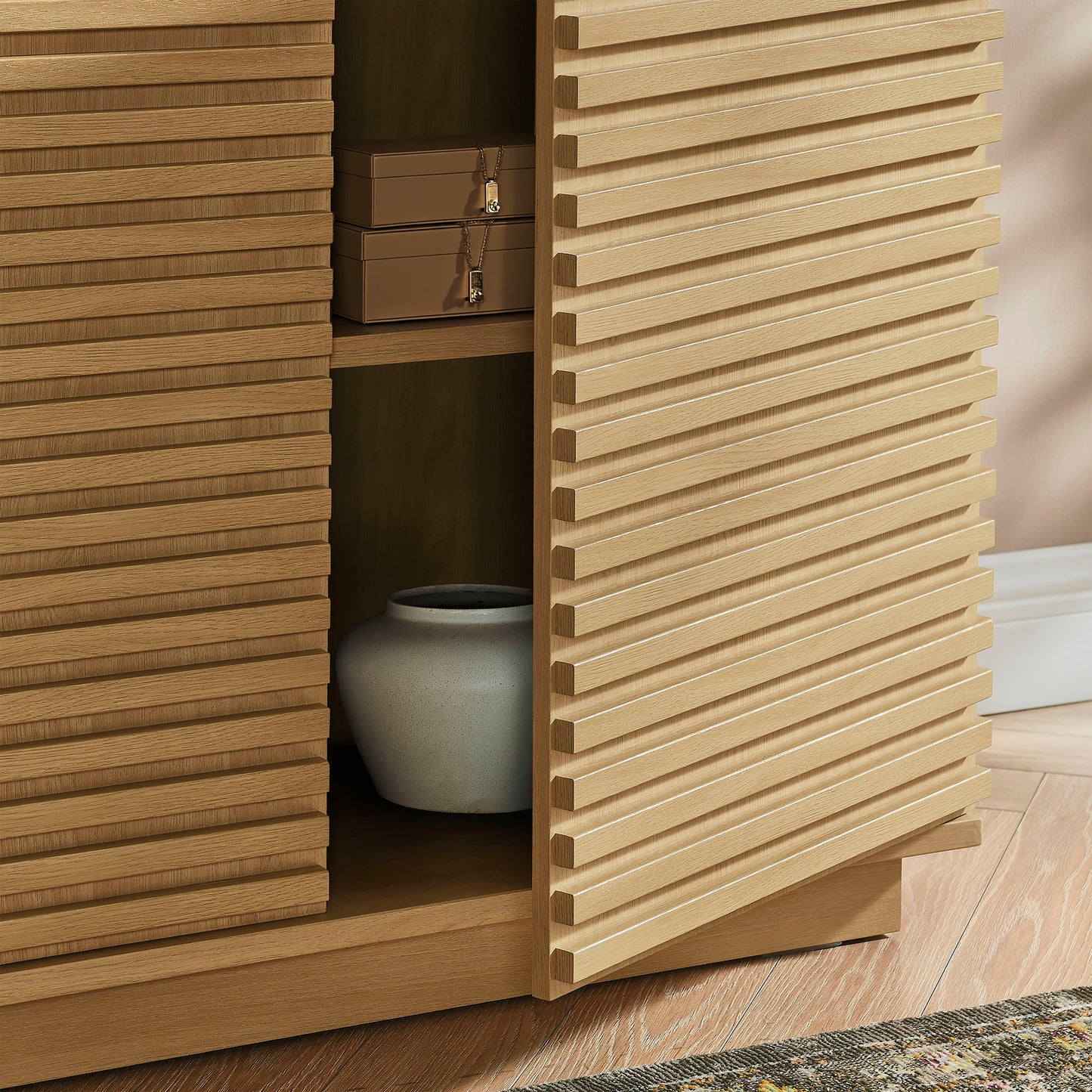 Render 2-Door Fluted Accent Cabinet by Modway EEI-7476