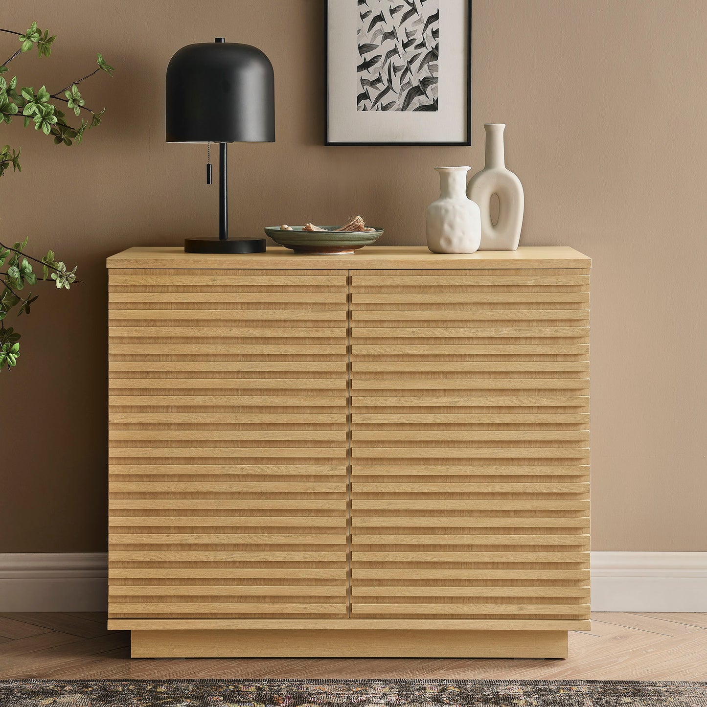 Render 2-Door Fluted Accent Cabinet by Modway EEI-7476