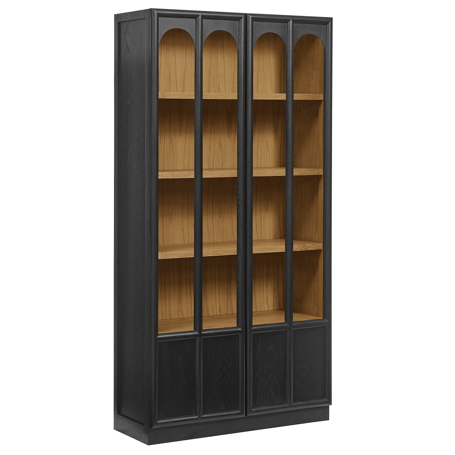 Anwen Solid Wood and Glass Display Cabinet by Modway EEI-7484