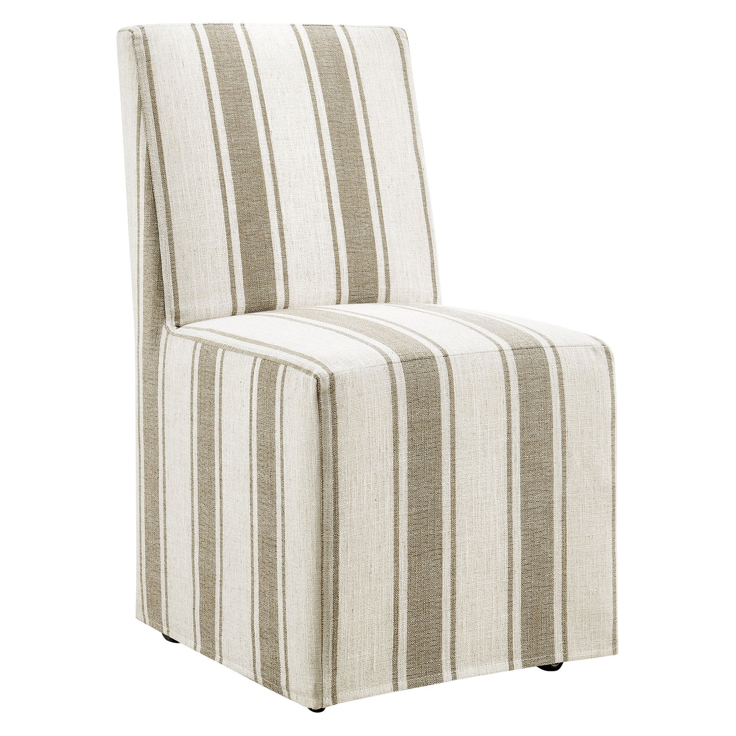 Tessera Striped Slipcovered Dining Side Chair by Modway EEI-7486