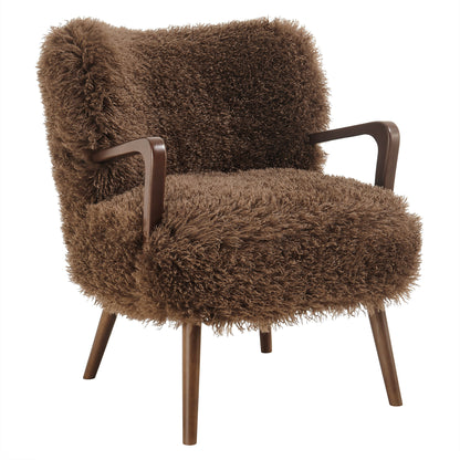 Zerra Faux Shearling Accent Armchair by Modway EEI-7487