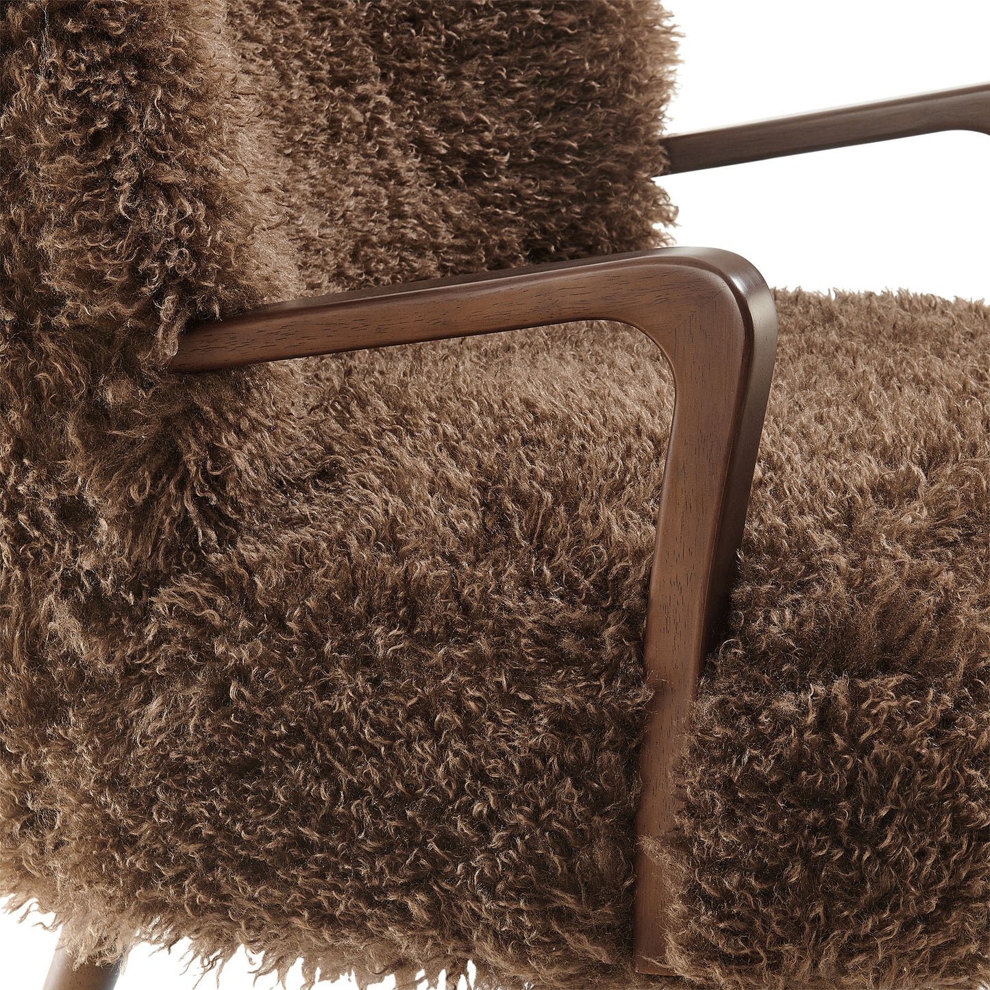 Zerra Faux Shearling Accent Armchair by Modway EEI-7487