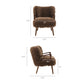 Zerra Faux Shearling Accent Armchair by Modway EEI-7487