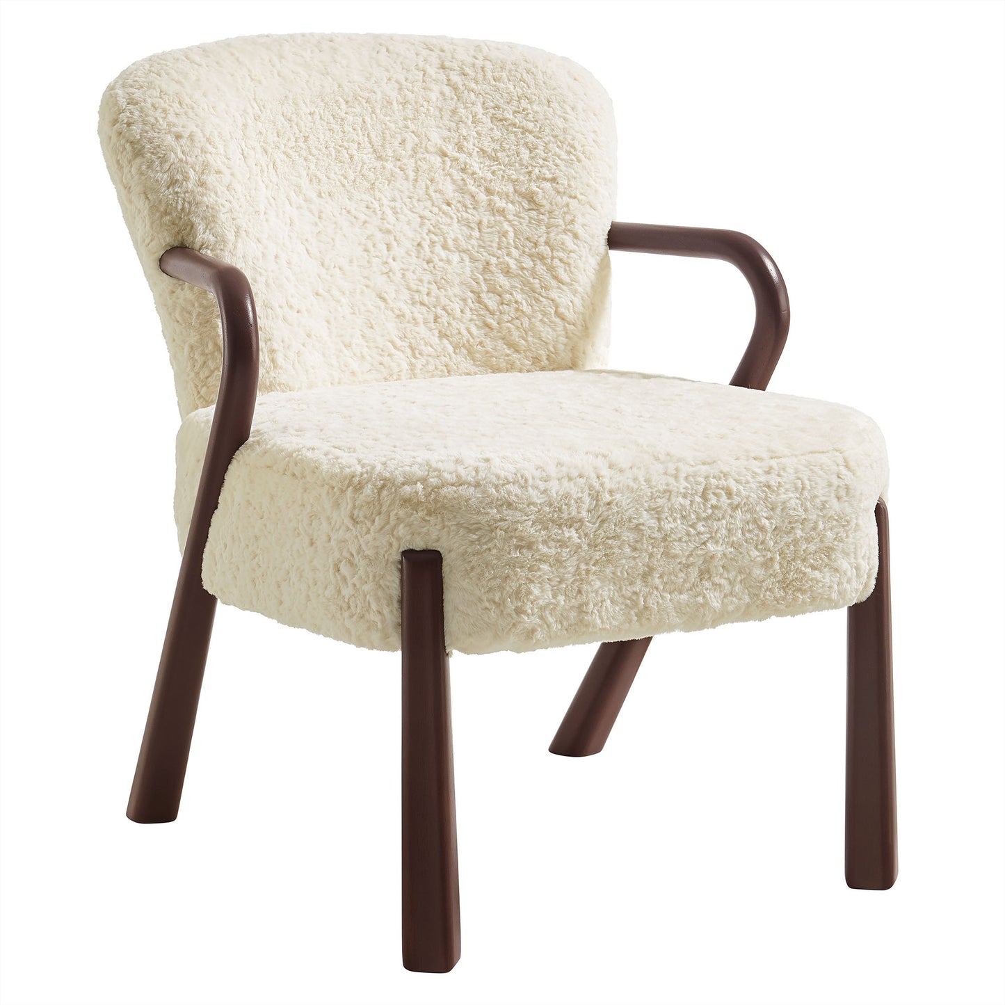 Arden Faux Shearling Accent Armchair by Modway EEI-7488