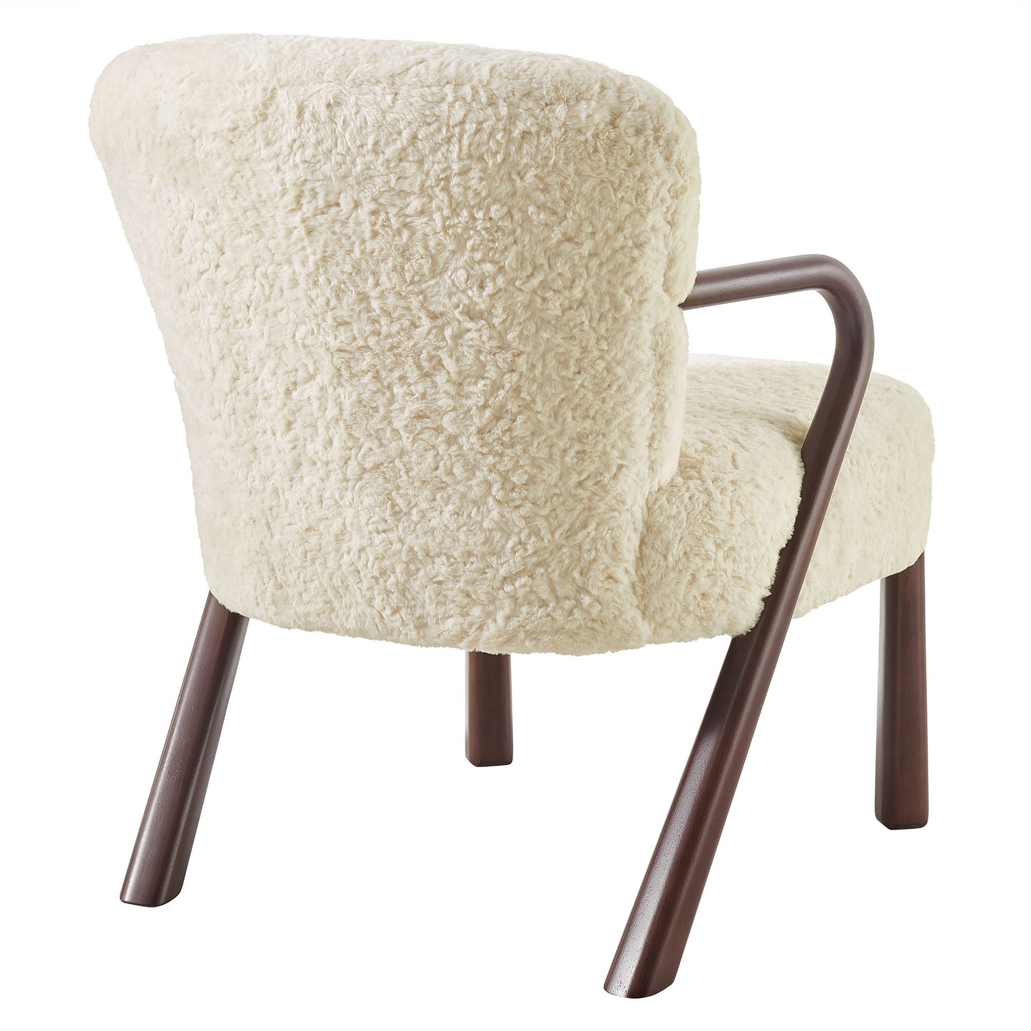 Arden Faux Shearling Accent Armchair by Modway EEI-7488