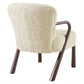 Arden Faux Shearling Accent Armchair by Modway EEI-7488