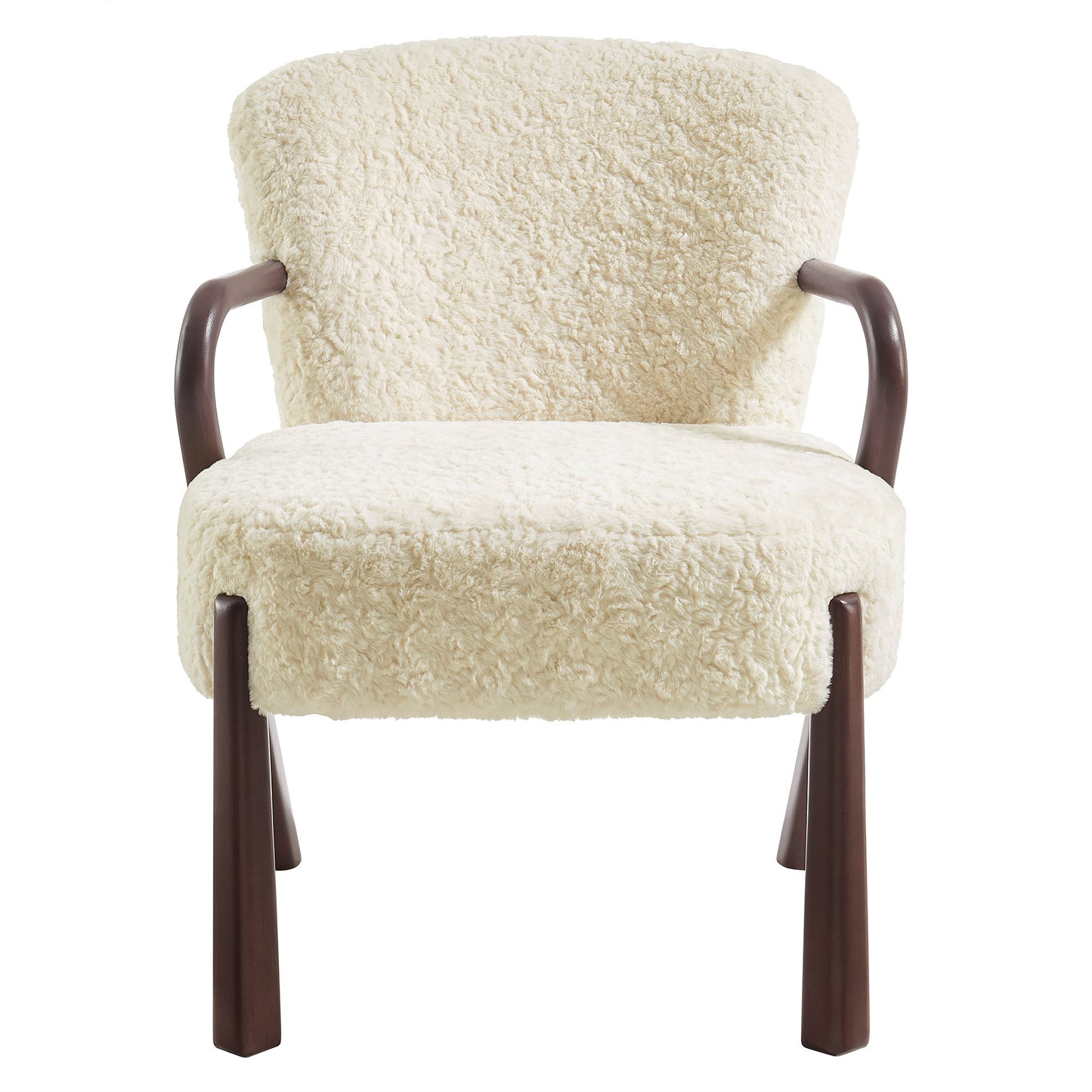 Arden Faux Shearling Accent Armchair by Modway EEI-7488