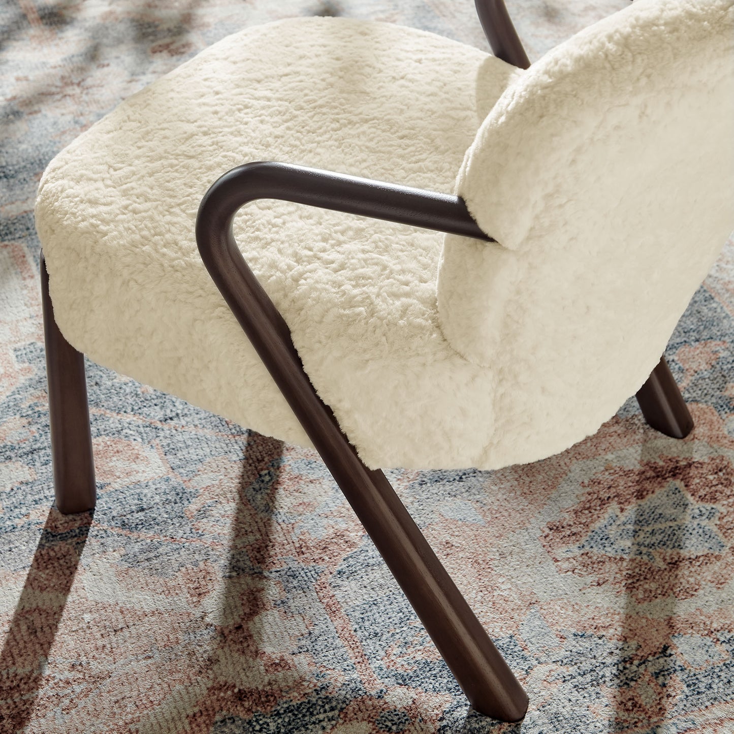 Arden Faux Shearling Accent Armchair by Modway EEI-7488