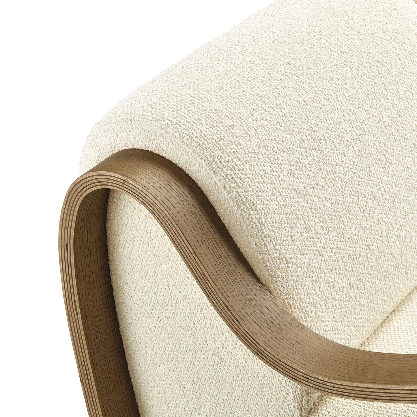 Atrium Lattice Boucle Accent Armchair by Modway EEI-7490