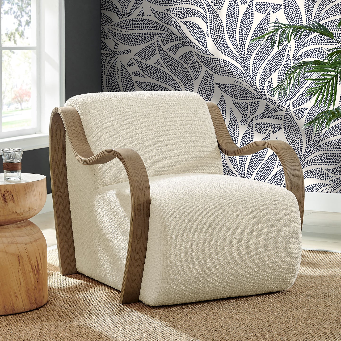 Atrium Lattice Boucle Accent Armchair by Modway EEI-7490