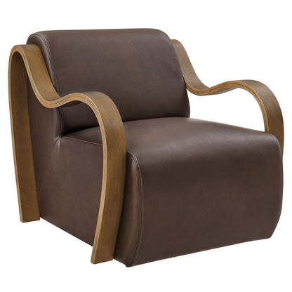 Atrium Vegan Leather Accent Armchair by Modway EEI-7491