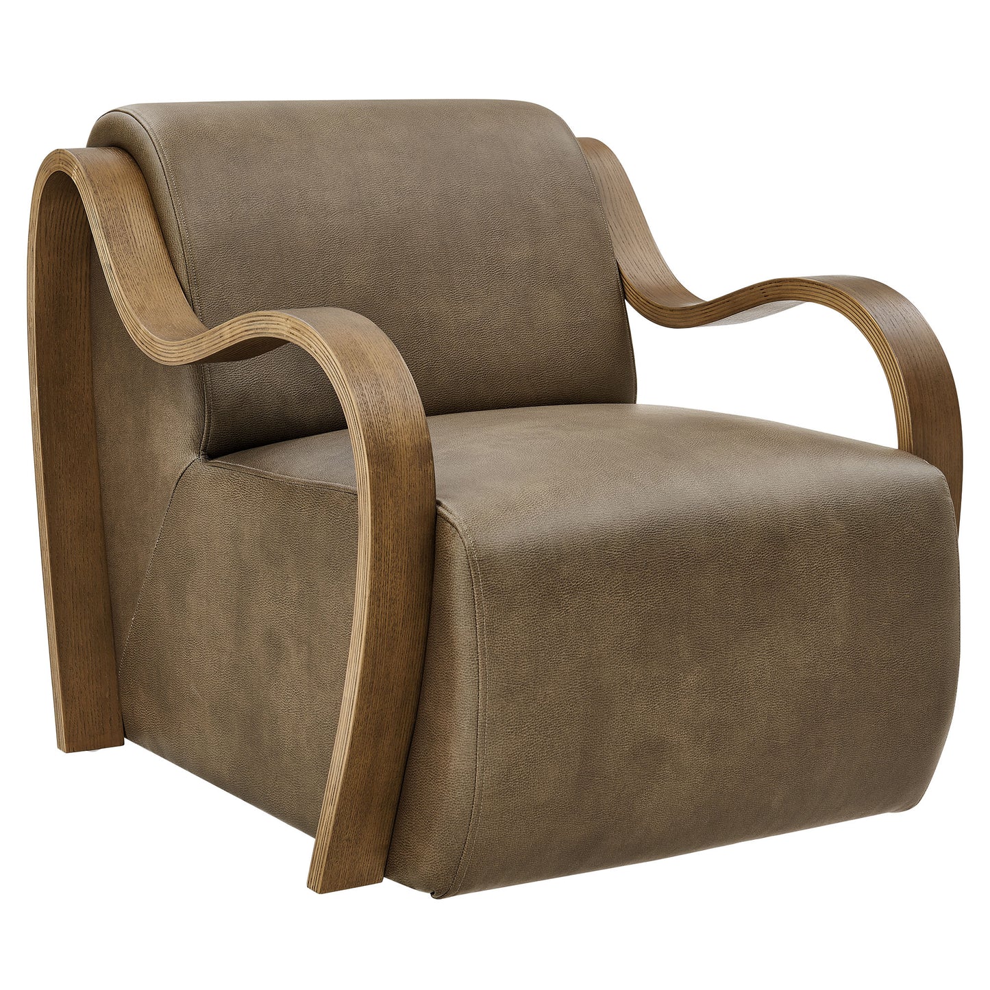 Atrium Vegan Leather Accent Armchair by Modway EEI-7491