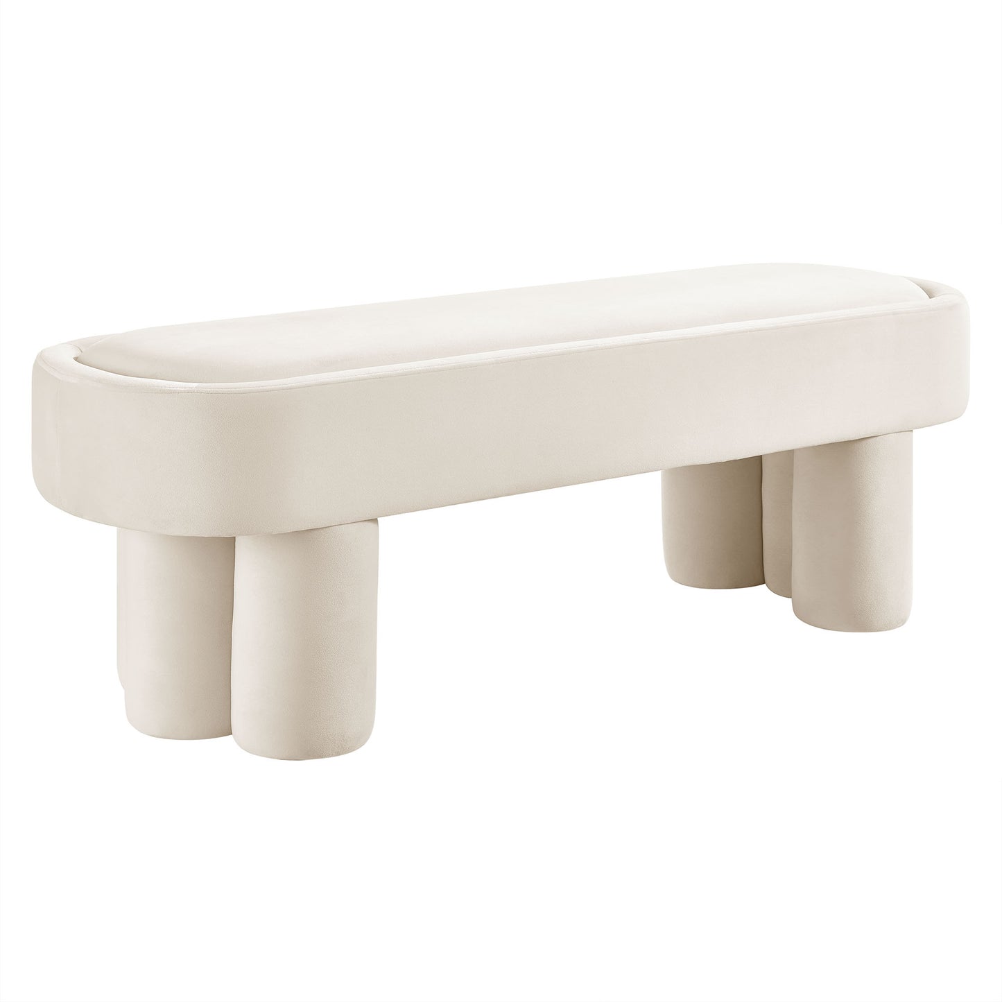 Mossi Oval Performance Velvet Accent Bench by Modway EEI-7492