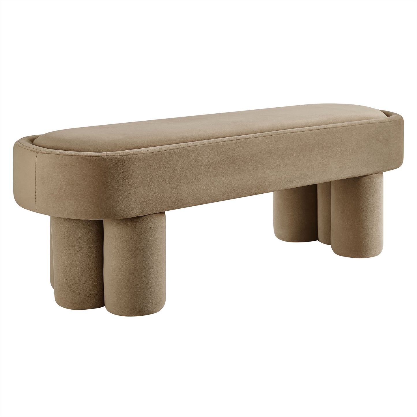 Mossi Oval Performance Velvet Accent Bench by Modway EEI-7492