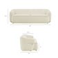 Monica 88 Inch Boucle Fabric Sofa by Modway EEI-7501