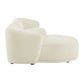 Monica 2 Piece Left Facing Boucle Fabric Modular Sofa with Chaise by Modway EEI-7502